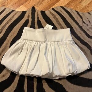 Zara White Mini Skirt